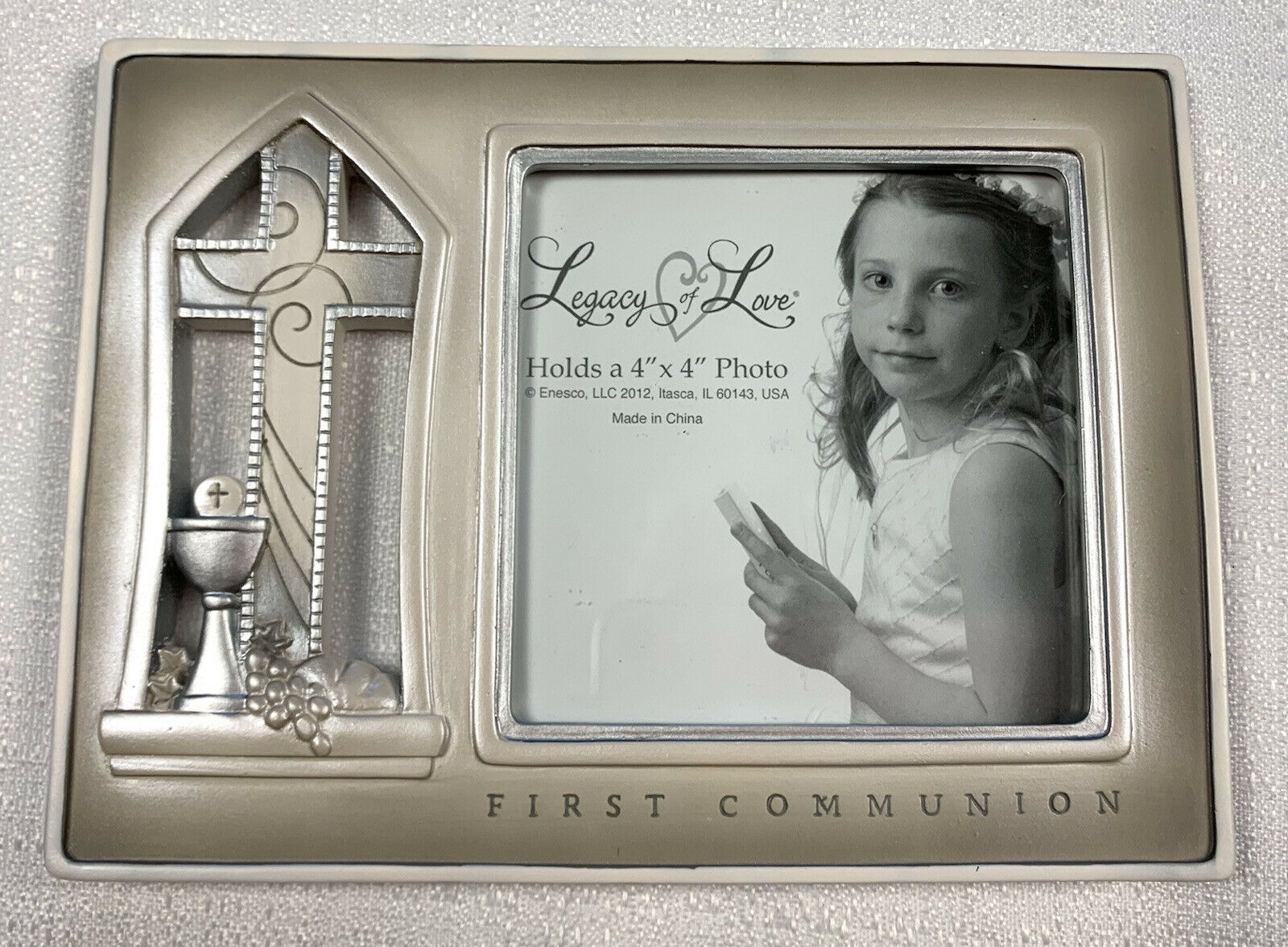 Enesco  First Communion Photo Frame   Legacy Of Love / Kim Lawrence   4x4" Photo