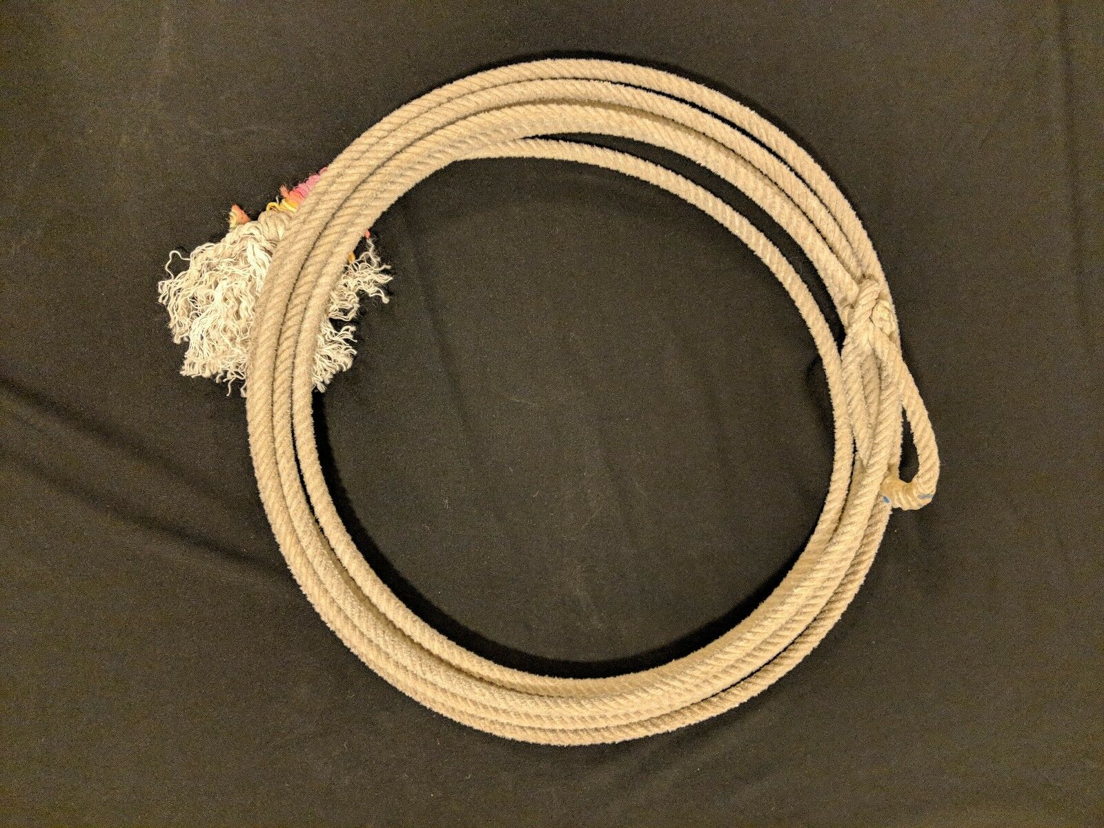 1-used Lariat Western Cowboy Rope Decor Team Rope Lasso Rodeo Free Shipping