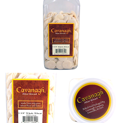 Cavanagh Altar Bread - 1 1/8" Whole Wheat - 1000/container