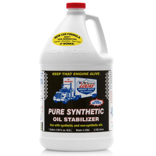 Lucas Oil 10131 High Performance Engine Pure Synthetic Oil Stabilizer, 1 Gallon