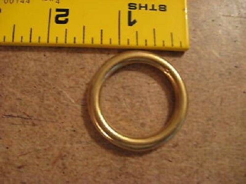 1 " Solid Brass O Rings Sca  (pack Of 10)