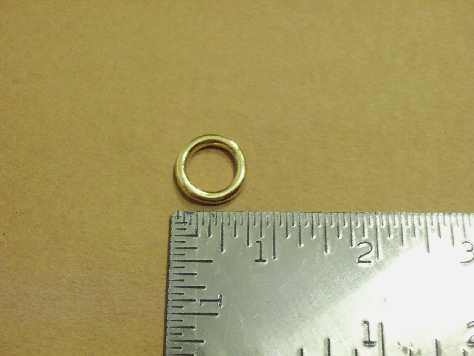 1/2" Solid Brass O Rings (pack Of 25)