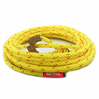 39 Ft  Yellow Soga De Plastico Charro Trick Rope