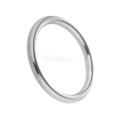 304 Stainless Steel O Rings 1 To 2inch Diameter 0.12 To 0.35inch Thickness