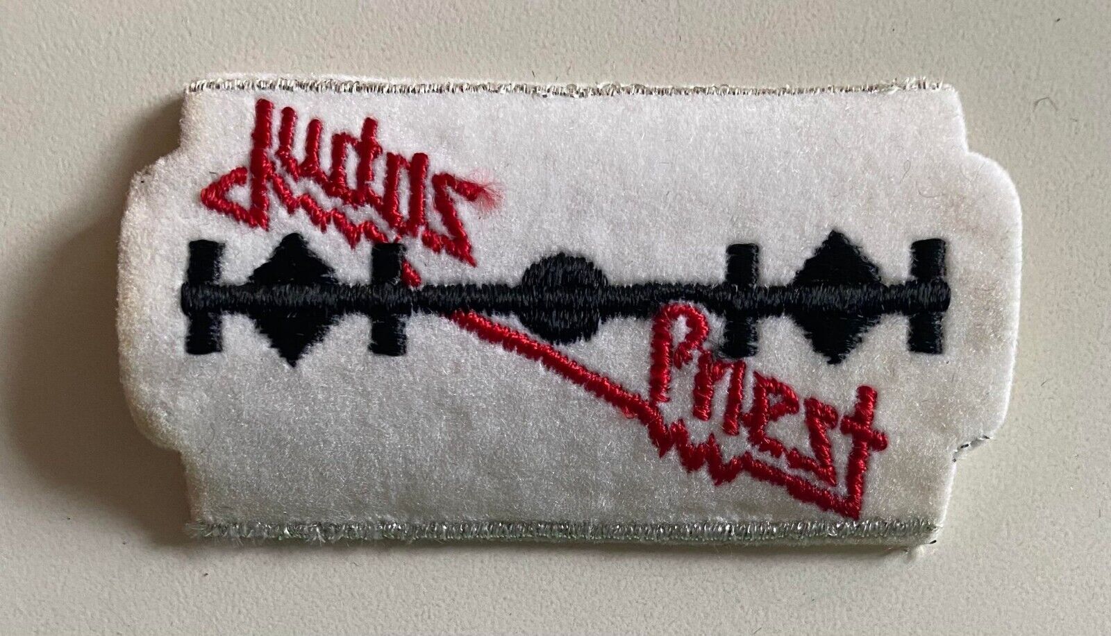 Vintage 1980s Judas Priest British Steel Patch - Unused Store Stock