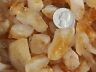 2000 Carat Lots Of Citrine Points Rough - Plus A Free Faceted Gemstone