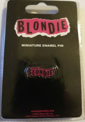 Blondie (rock Band) Official Fan Club Miniature Enamel Pin