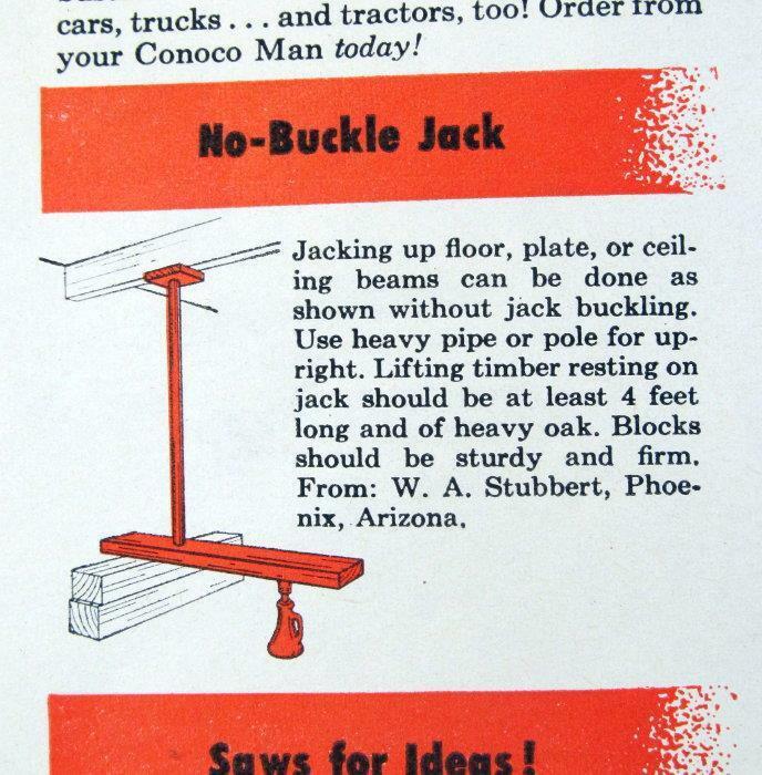 Original 1957 Conoco Tip Ad Endorsed  W. A. Stubbert Of Phoenix Arizona