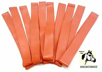 Red Dally Wraps 10 Pack Pro Saddle Horn Wraps By Horsecraft New Free Ship