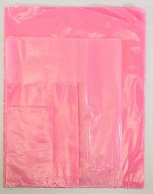 Pink Open Ended Anti-static Bag Antistatic Poly Bags 4mil 2mil Electronic