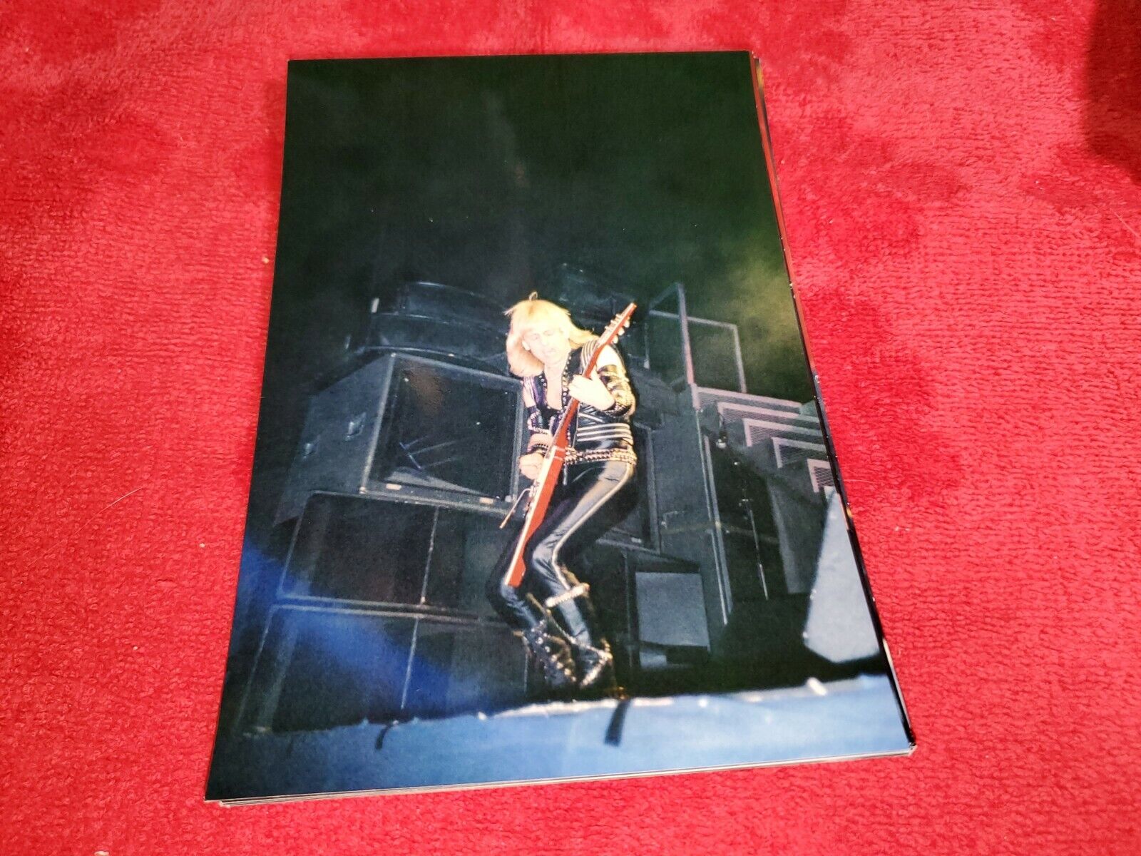 Vintage Photo Judas Priest From Long Beach Arena Taken By Me Early 1980s Lot #14