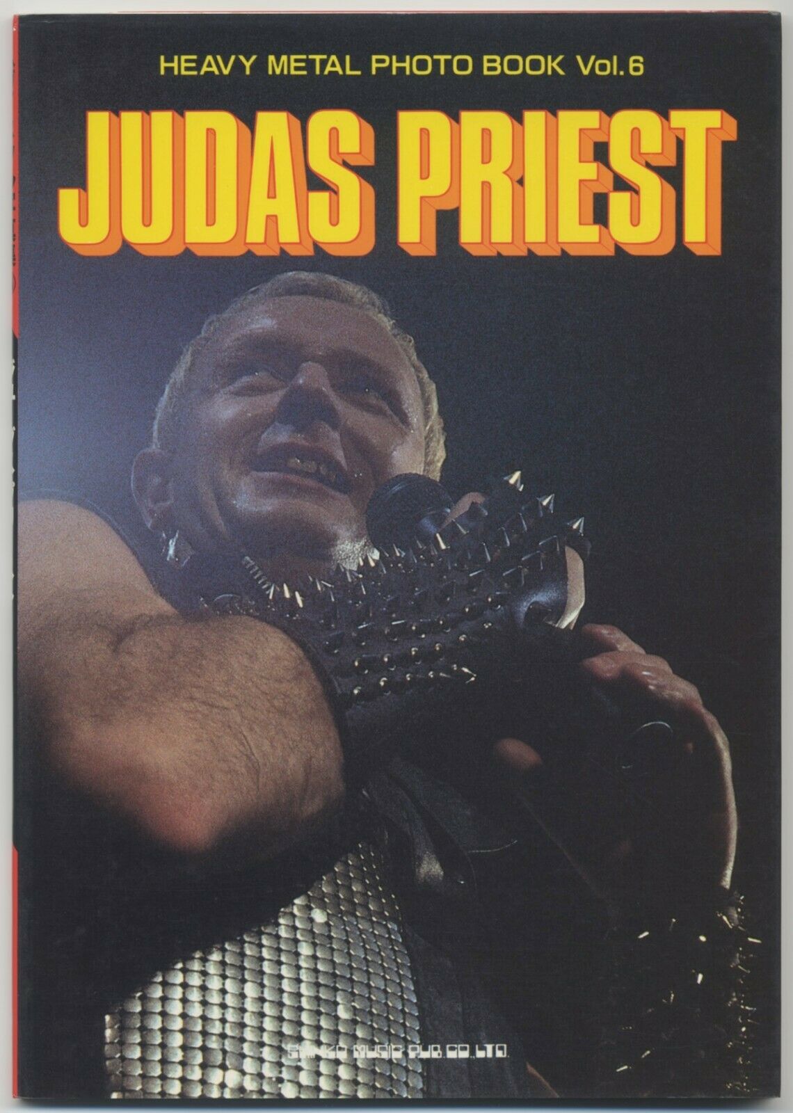 Judas Priest Japan Photo Book Heavy Metal Photo Book Vol. 6, Published In 1984