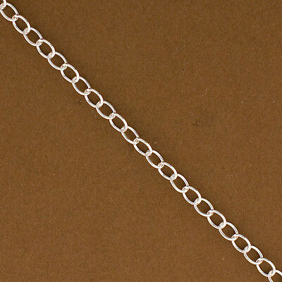 Sterling Silver Extension Chain.925 Chain By The Foot.made In Italy.make Jewelry