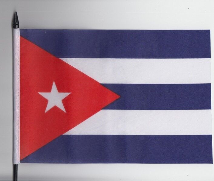 Cuba Medium Hand Waving Flag