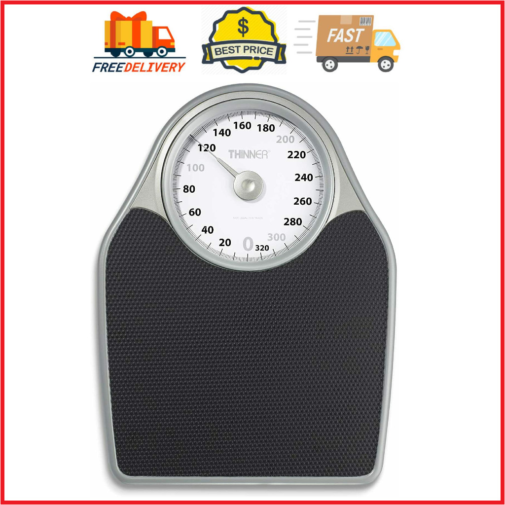 Bathroom Professional Mechanical.dial Body Weight Analog Precision Scale 330lbs