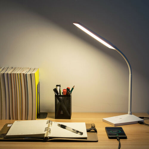 72 Led Touch Sensor Desk Lamp 5 Modes Table Light Eye-caring Reading Usb Port